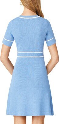 Gio Rib-Knit Minidress