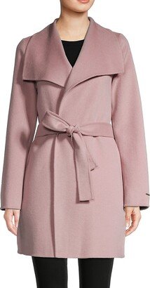 Ella De Wool-Blend Wrap Coat