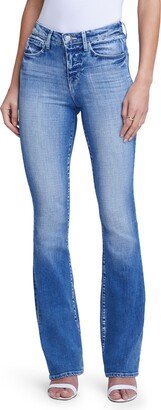 Selma High Waist Sleek Baby Bootcut Jeans