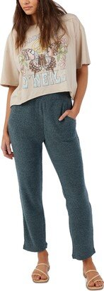 Juniors' Tanya Solid Lightweight Fleece Pull-On Pants