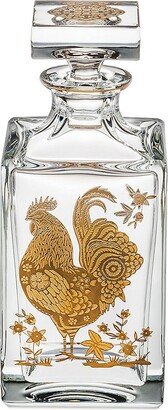 Golden Rooster Whiskey Decanter