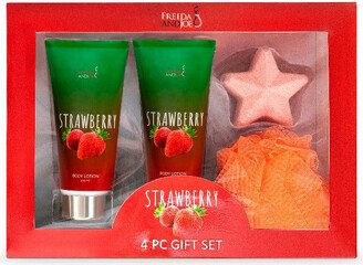 Freida and Joe Strawberry Fragrance Bath and Body Gift Box