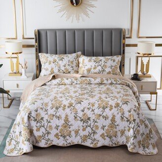 Sweet N Simple Home S&S Floral Bedspread Set