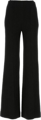 Flared Wide-Leg Trousers-AB