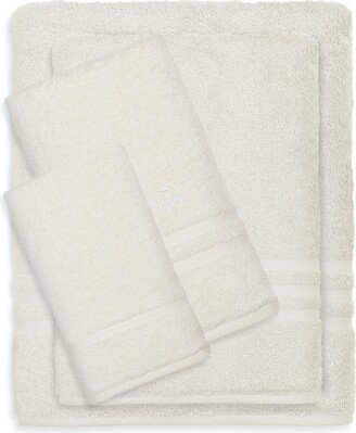 Linum Home Textiles Turkish Cotton Personalized Denzi Towel Set, 4 Piece - W