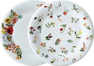 Language of Flowers 8.5 Salad Plates - Set of 2