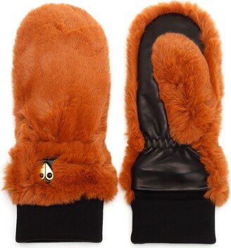 Gloves In Eco Fur