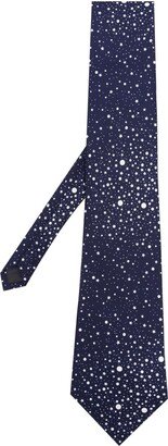 FURSAC Star-Print Silk Tie