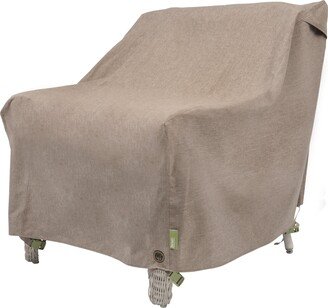 Modern Lesiure Modern Leisure® Garrison Patio Lounge/Club Chair Cover, Waterproof, 35L x 38W x 31H, Sandstone