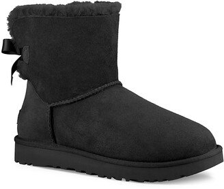 Mini Bailey Bow II Suede Ankle Boots