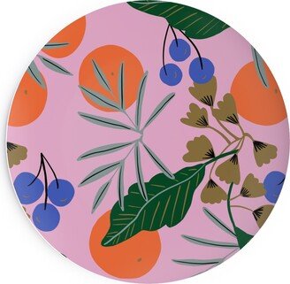 Salad Plates: Tropic Of Clementine - Multi Salad Plate, Multicolor