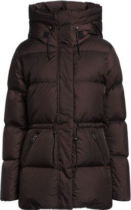 Down Jacket Dark Brown-AA