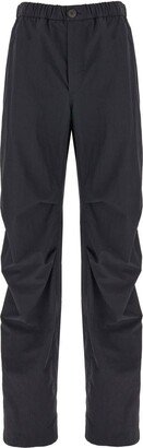 Logo-Plaque Straight-Leg Trousers-AG