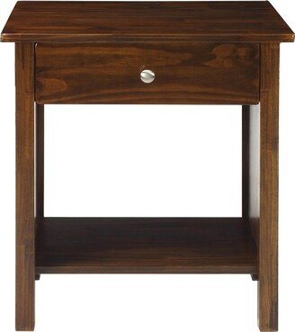 35.1 Nightstand with Usb Port Warm - Flora Home