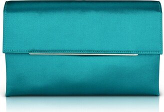 Harper Satin Envelope Clutch