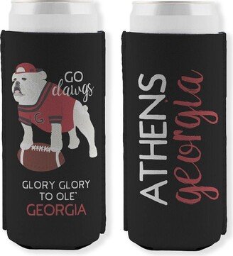 Georgia Bulldogs Can Cooler, Uga Go Dawgs, Bulldogs, Athens Georgia, Cooler