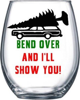 Christmas Vacation Drinkware-Bend Over