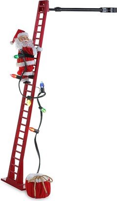 Mr. Christmas Animated Super Climbing Santa Tree Accessory-AA