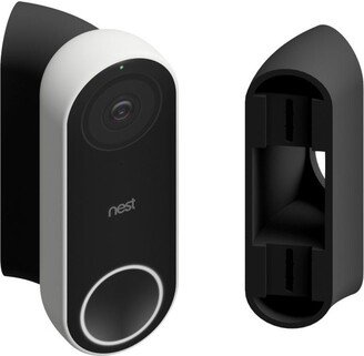 Google Nest Hello Video Doorbell | Wedge 45 Degree Angle Mount/Angle Adaptor/Corner Bracket/ Corner Kit