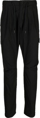 Drawstring Tapered Trousers-AT