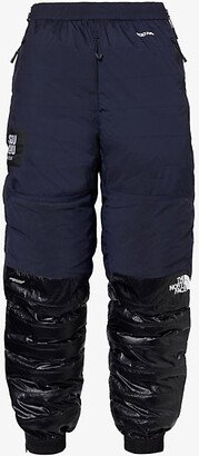 Mens Blk Avtrnavy x Undercover 50/50 Padded Tapered-leg Relaxed-fit Woven-down Trousers