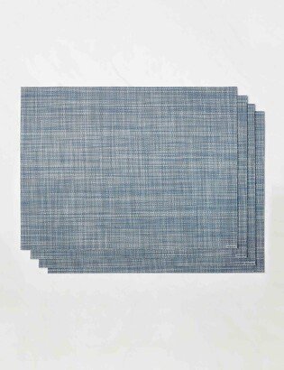 Lulu and Georgia Mini Basketweave Rectangle Placemats (Set of 4) by Chilewich