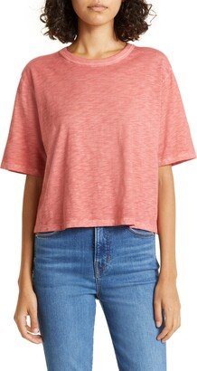 Sebastian Slub Stretch Pima Cotton Knit T-Shirt