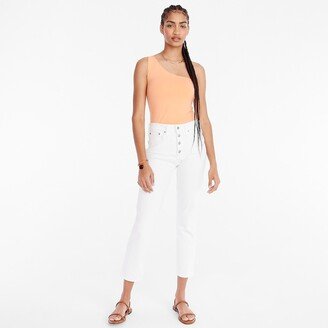 10 Vintage Slim-Straight Jean In White