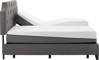 Huntington 10-inch Memory Foam Mattress and Z100 Adjustable Bed Set