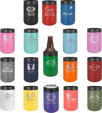 Laser Engraved Can Cooler, Your Choice Of Image/Words, Polar Camel, Personalized, Stainless Steel, Custom Groomsmen Gifts