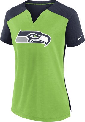 Women's Dri-FIT Exceed (NFL Seattle Seahawks) T-Shirt in Blue