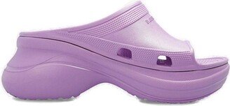 X Crocs™ Platform Sandals-AA