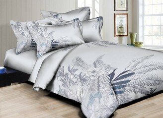 Circles Home 300TC Arctic Foliage Duvet Set Queen