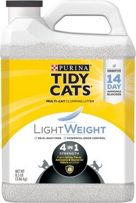 Purina Tidy Cats Lightweight 4-in-1 Strength Plastic Jug Clumping Cat Litter