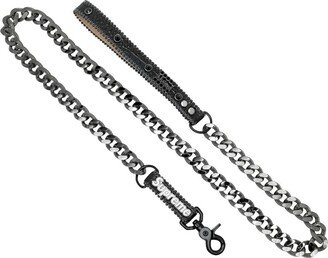 x B.B. Simon studded dog leash SS22