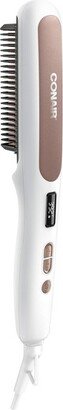 Double Ceramic Hair Styling Brush - White