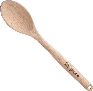 Lets Spoon Wood Serving | Unique Housewarming Wedding Bridal Shower Gift