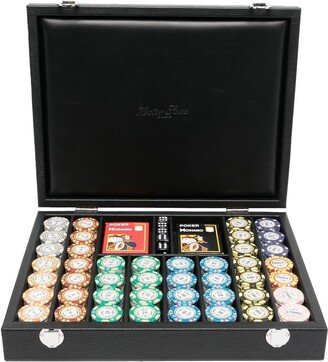 Hector Saxe 440 Chip Leather poker set