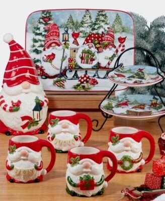 Certified Christmas Gnomes Dinnerware Collection