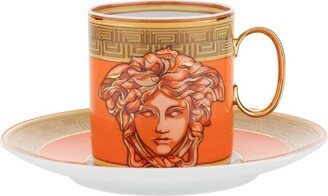 Medusa Amplified espresso cup and saucer