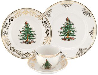 Christmas Tree 4Pc Place Setting