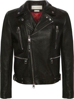 Leather Biker Jacket-BP