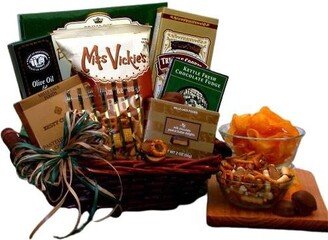 Gbds Gourmet Snacks Gift Basket - gourmet gift basket - 1 Basket