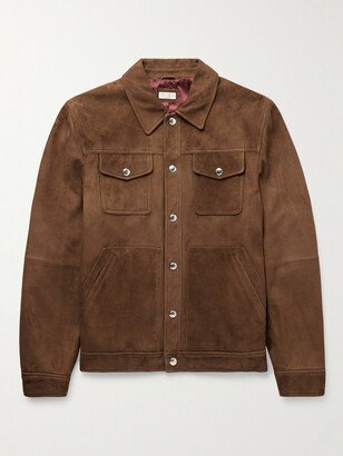 Suede Trucker Jacket-AA