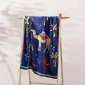 Dhule Beach Towel Indigo