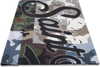 Microfiber Beach Towel With Camouflage Print