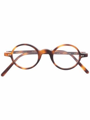 Ermes round-frame glasses