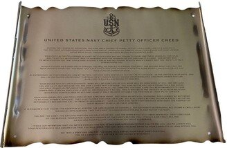 Chief Petty Officer Creed, Us Navy E7 Gift, Gift