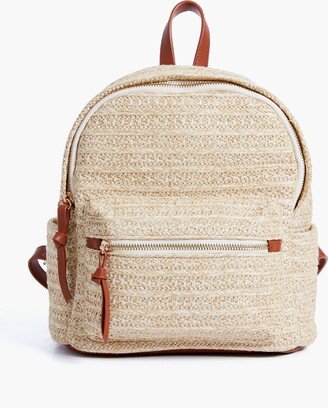 Tuckernuck Accessories Raffia Braided Backpack