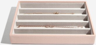 Stackers Classic 5-Section Tray Blush